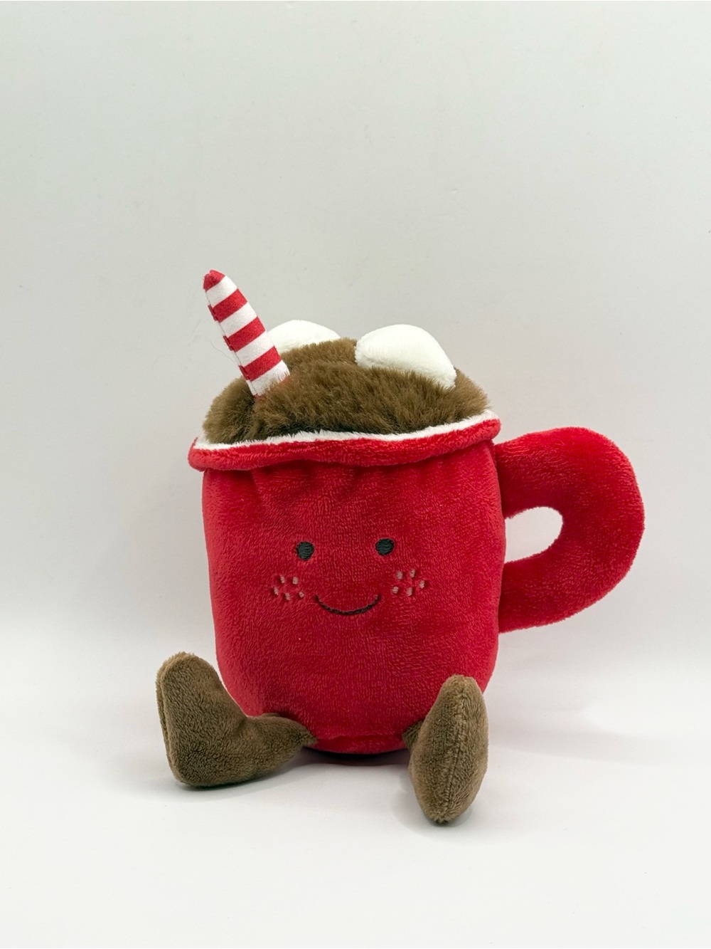 Mon Ami Cocoa Cup Holiday Plush Stuffed Figure Toy 5”